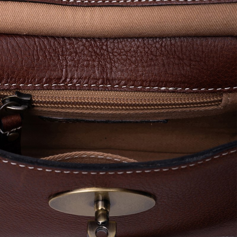 RE:DESIGNED Crossbody Saya Small Cognac 6