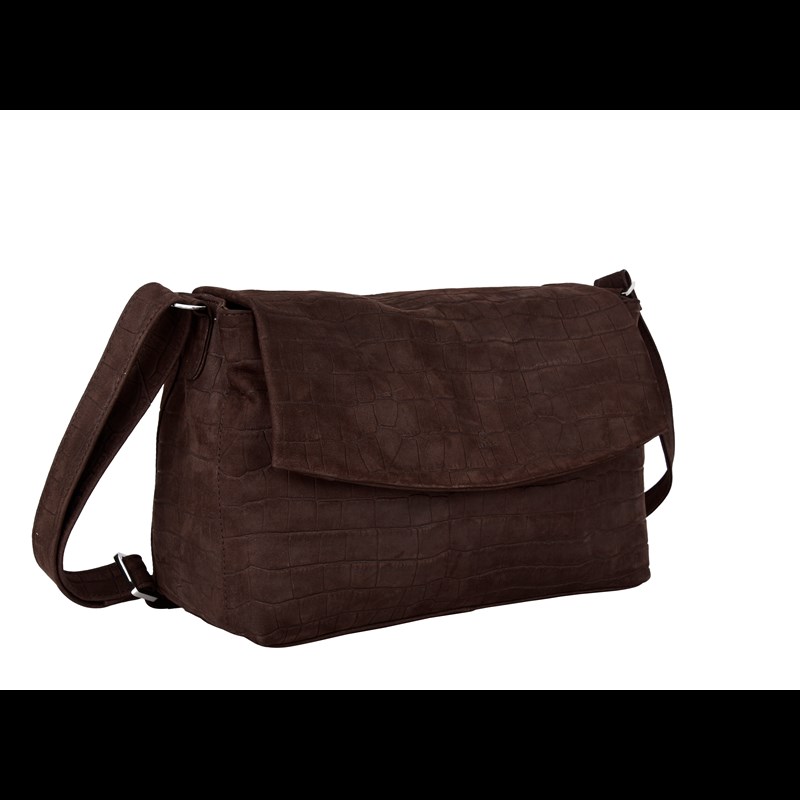 Adax Axelväska Kelly Capri Brun/röd 5