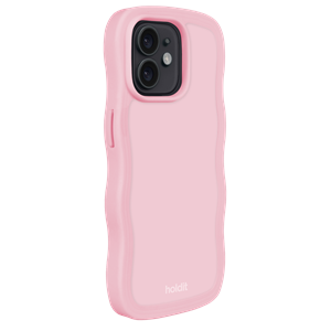 Holdit Mobilcover Wavy iPhone 12/12 Pro Pink alt image
