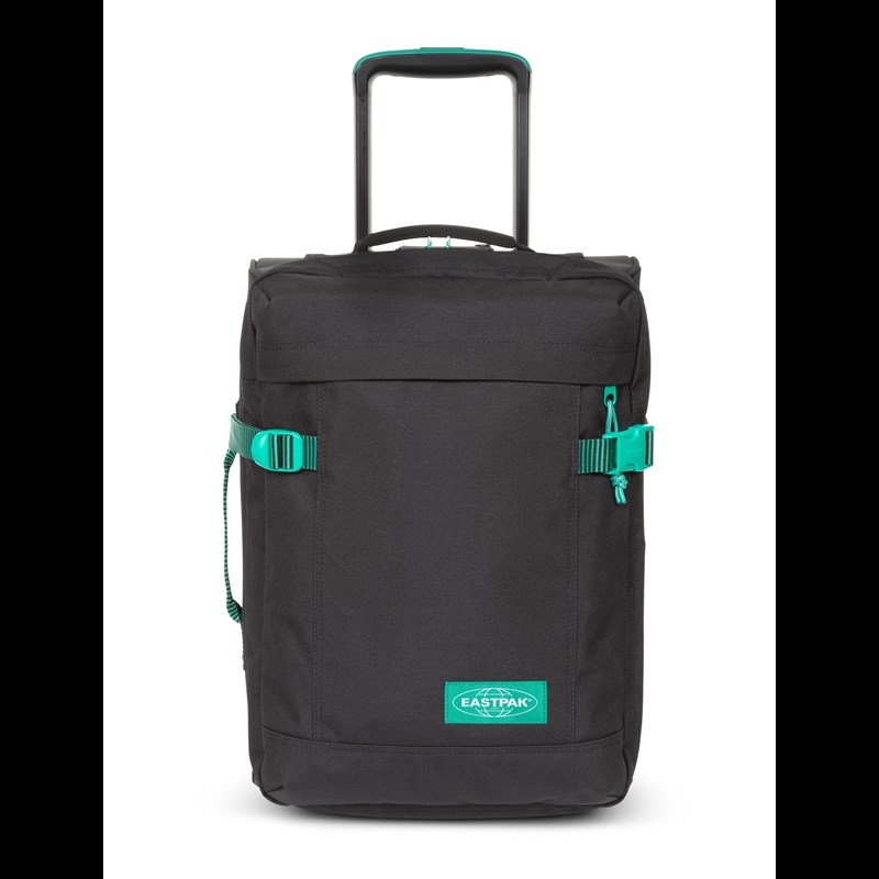 Eastpak Kuffert Tranverz Xxs Sort/Turkis 1