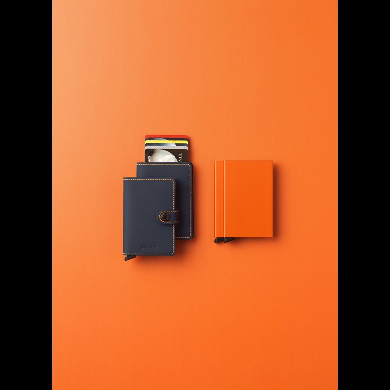 Secrid Kortholder Mini wallet Blå/orange 2