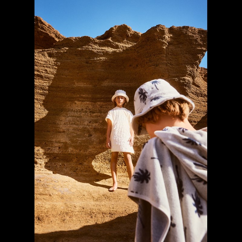 Molo Badponcho Beach Cover Up  Creme 1-4 år 7