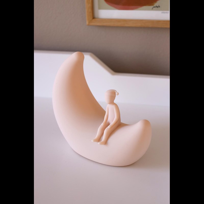 Cam Cam Copenhagen Nattlampa Moon Rosa 3