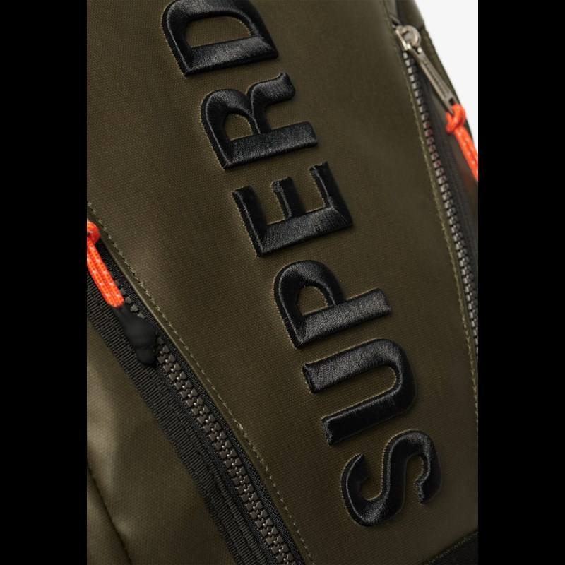 Superdry Rygsæk Tarp Embroidered Oliven Grøn 5