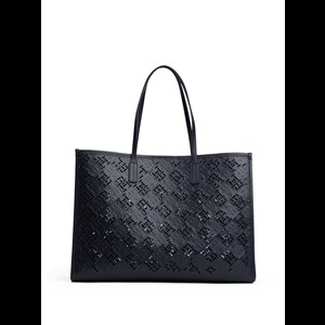 Tommy Hilfiger Handväska City Mono 13" Blå