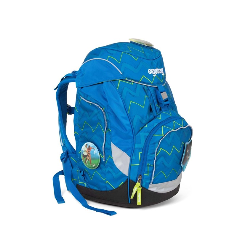 Ergobag Skoletaskesæt Pack Blå/Grøn 2