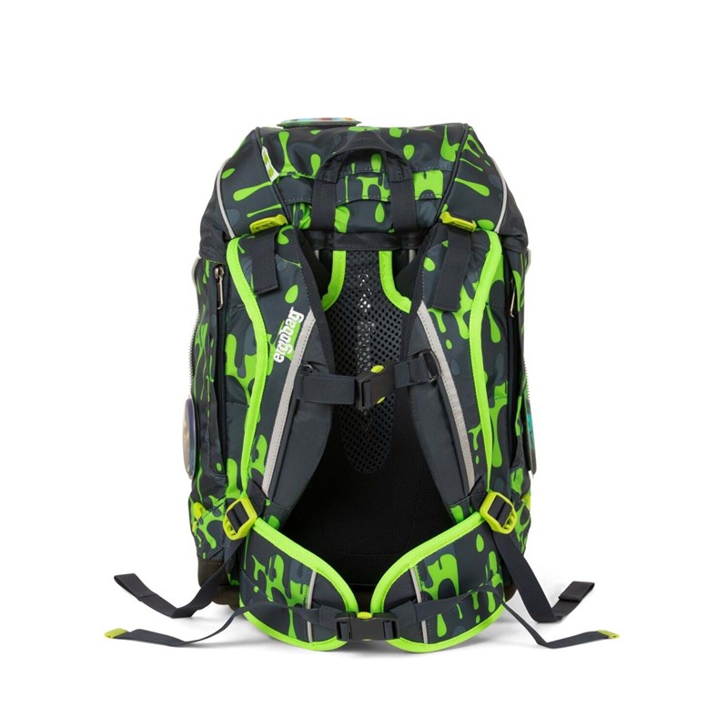 Ergobag Skoletaskesæt Pack Grå/grøn 5