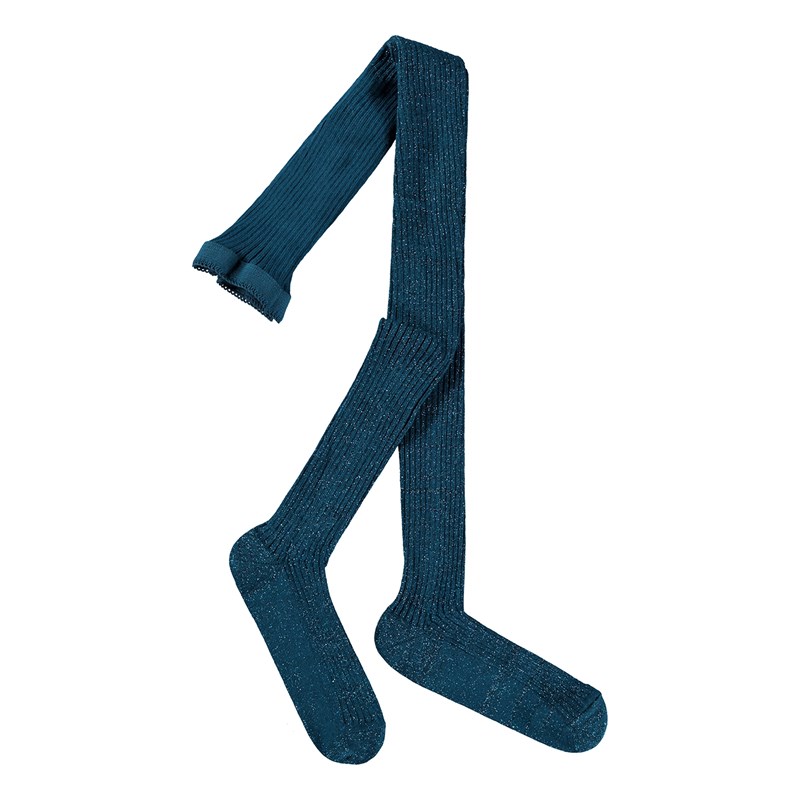 Molo Strumpbyxor Glitter Rib m. grön 92-98 1