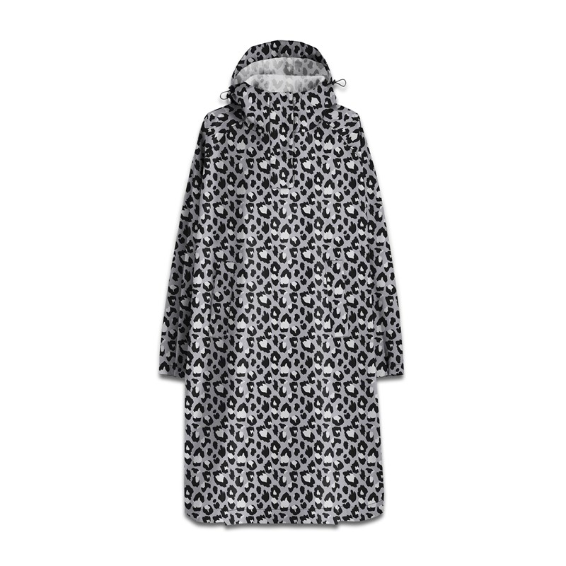 Reisenthel Regnjakke Mini Maxi Raincoat Grå/leopard 1