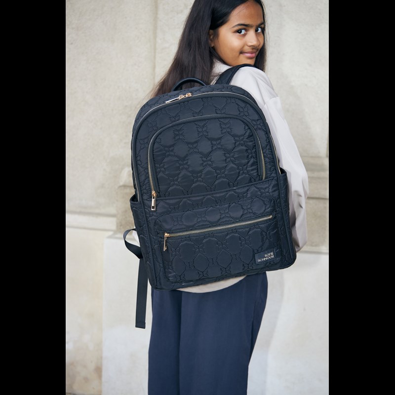 Sofie Schnoor Skolväska Lara Svart/Guld 4