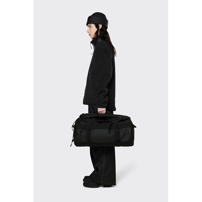 RAINS Ryggsäck Duffel Bag S Svart 10