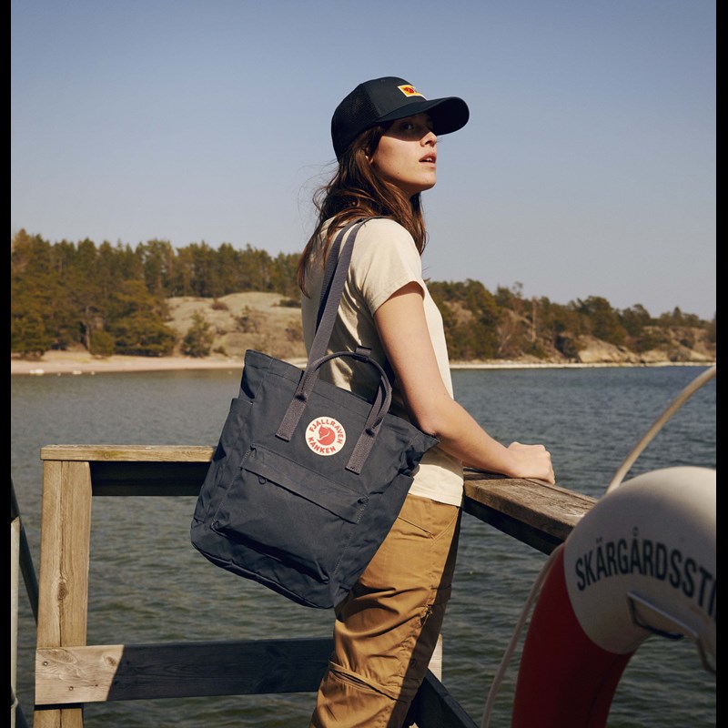 Fjällräven Ryggsäck Kånken Totepack Marin 13" 5