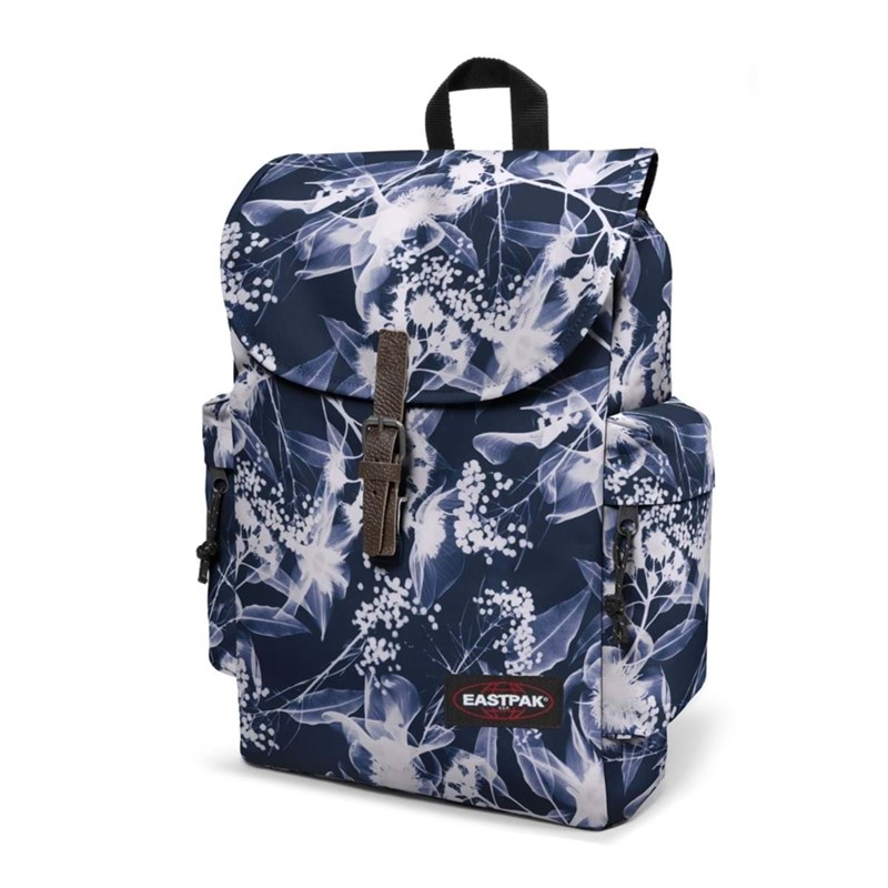 Eastpak Rygsæk -Austin Blå m/blomst 2
