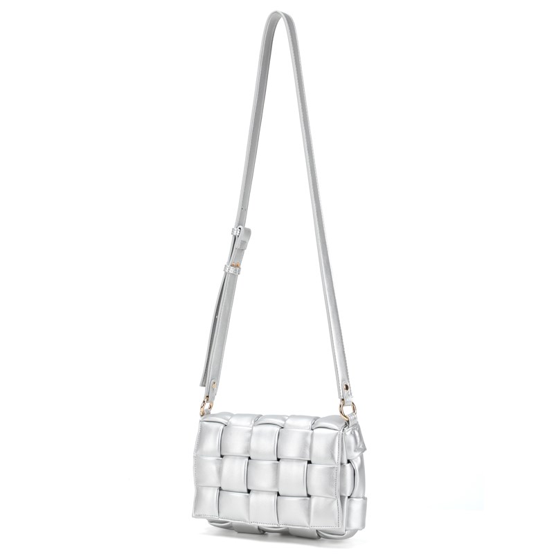 Noella Crossbody Brick Silver 2