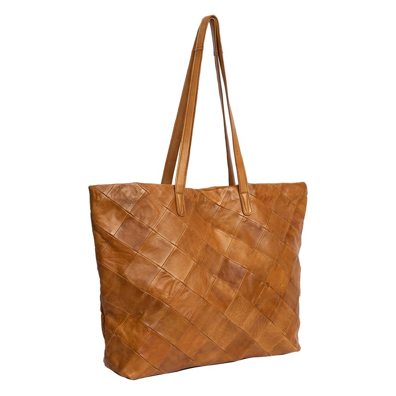 RE:DESIGNED Shopper Gry Cognac 3