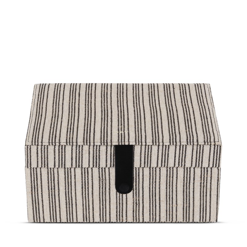 DAY ET Smykkeskrin Day Stripe Jewelry Sort/Beige 1