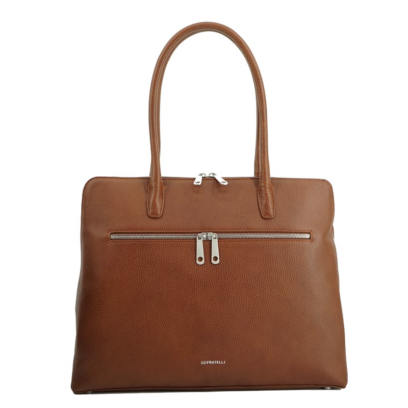 GiGi Fratelli Computertaske Romance  Cognac 15" 1