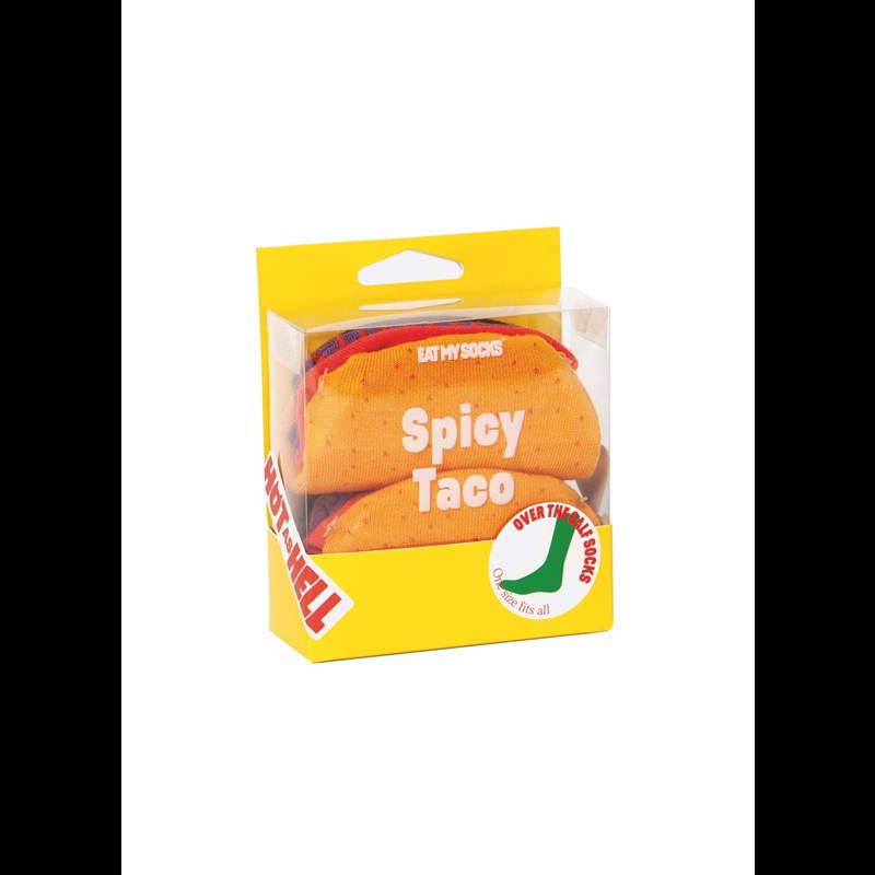 Eat My Socks Strømper Spicy Taco Rød 5