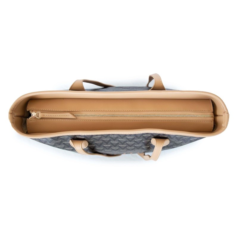 Valentino Bags Shopper Liuto Brunt mønster 4