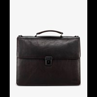 Jost LONDON Briefcase 2C Brun 15" 1