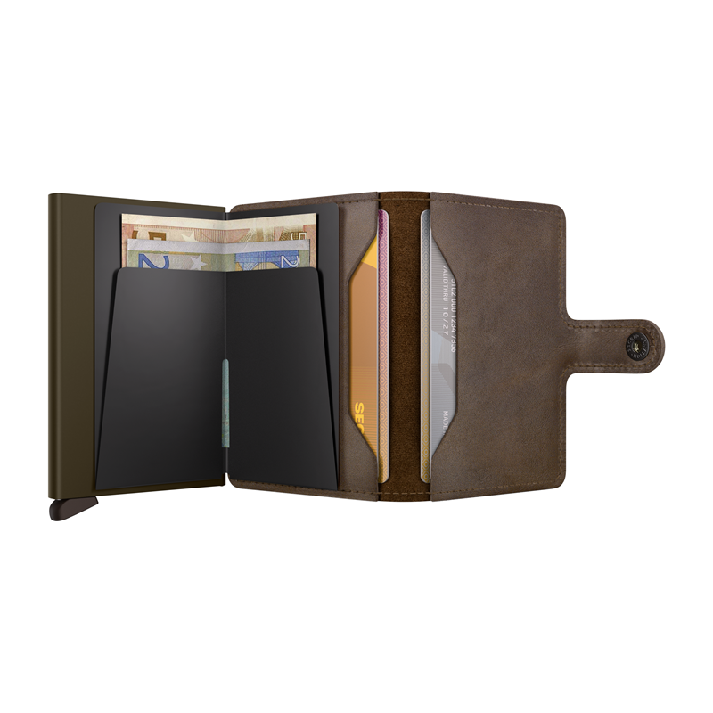 Secrid Miniwallet Brun/brun 2