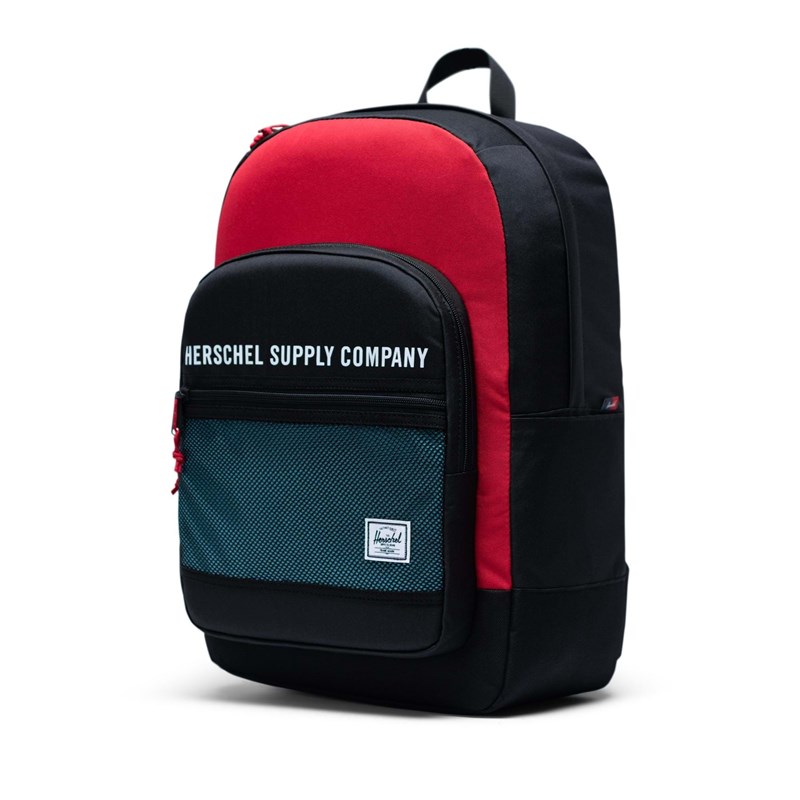Herschel Rygsæk Kaine Sort/Rød 3