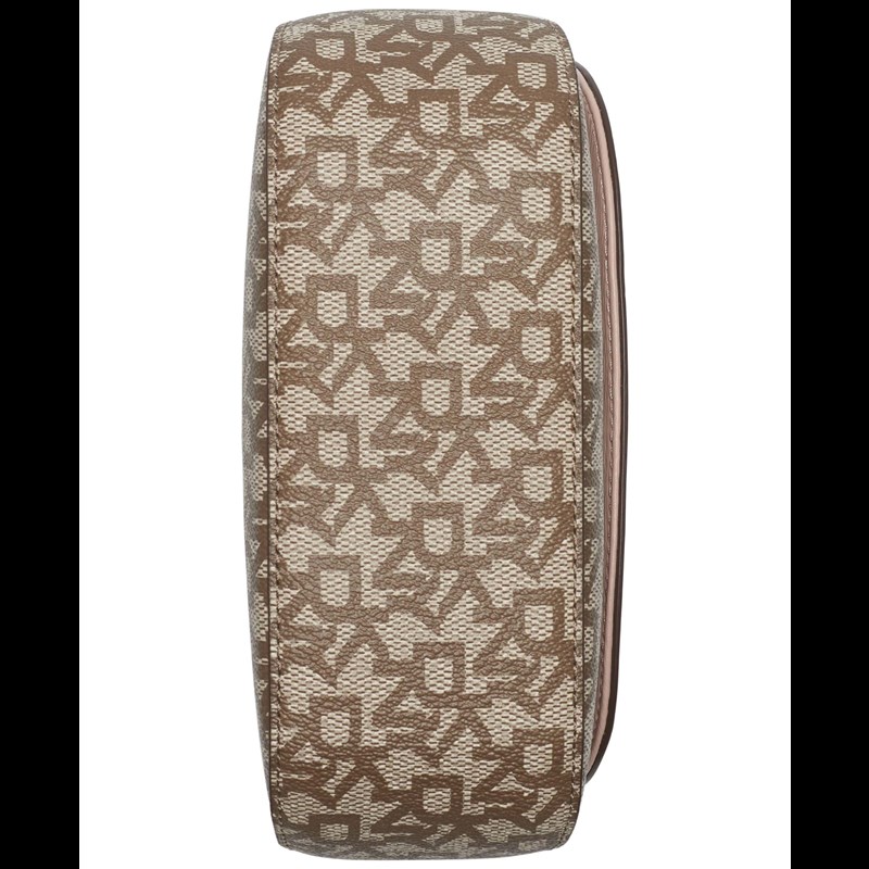 DKNY Skuldertaske Bryant Logo Brunt mønster 5