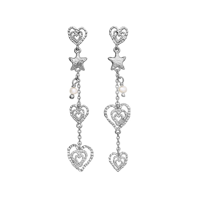 Maanesten Örhängen Irena Silver 1