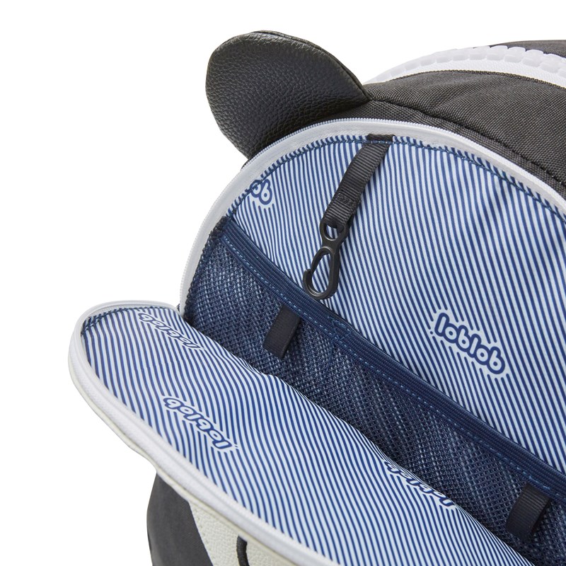 LobLob Børnerygsæk Panda Sort/Hvid 4