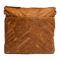 RE:DESIGNED Crossbody Carin Big Cognac 1