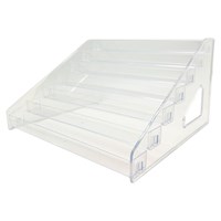 UNIQ Makeup Organizer Transparent 1