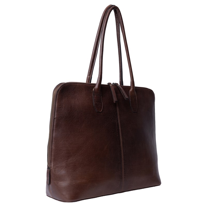 RE:DESIGNED Skuldertaske Silje Big M. Brun 3