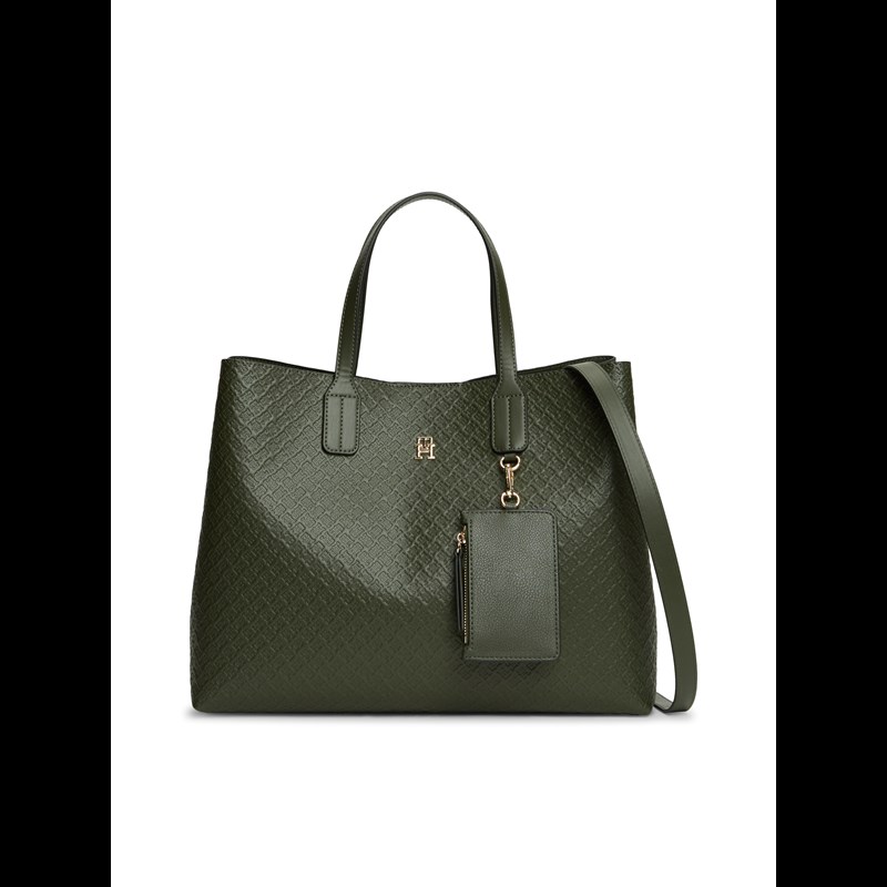 Tommy Hilfiger Håndtaske Satchel Thicon Grøn 1