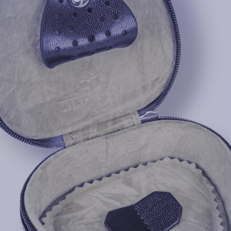 Windrose Smykkeskrin Merino Moda Heart M. blå 7
