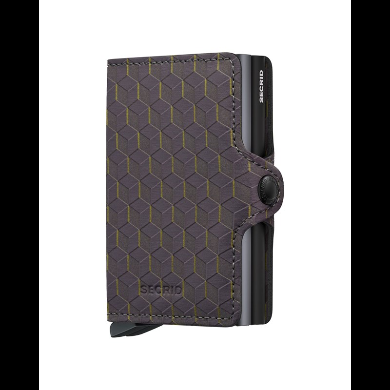 Secrid Twinwallet Optical  Grå/gul 1
