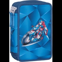 Beckmann Penalhus Blue Lightning 3-lags Blå/rød 1