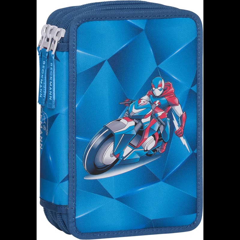 Beckmann Penalhus Blue Lightning 3-lags Blå/rød 1