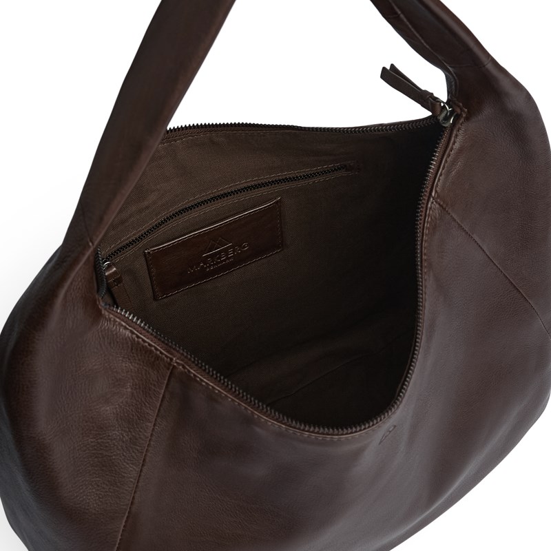 MARKBERG Skuldertaske SamaraMBG Suede Brun/brun 6
