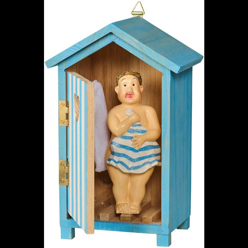 Ib Laursen Vægophæng Badehus Mand Blå 1