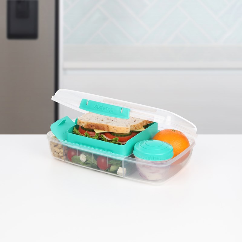 Sistema Madkasse Bento Box To Go Grøn 7