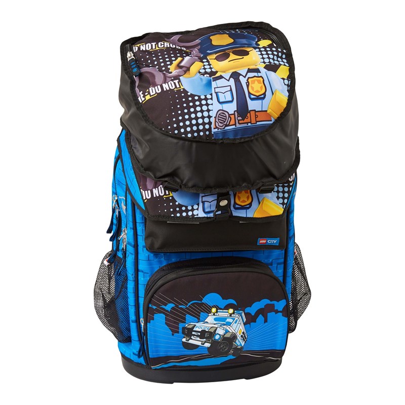 LEGO Bags Skoletaske Maxi City Police  Blå/sort 2