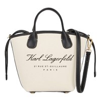 KARL LAGERFELD Handväska Svart/Beige 1