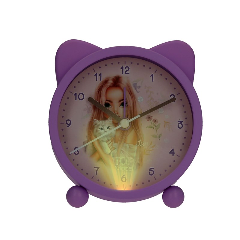 TOPModel Vækkeur Blooming Kitty Lilla 3