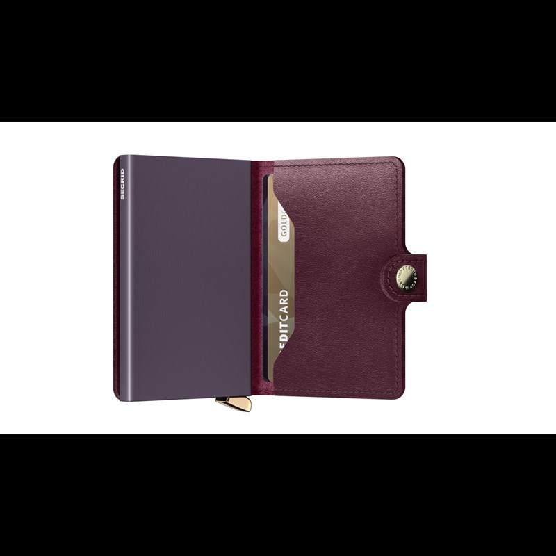 Secrid Korthållare Miniwallet Premium Bordeaux 4