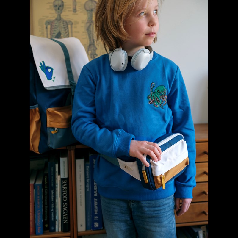 Fabelab Bæltetaske Navy Mix Blå/hvid 2