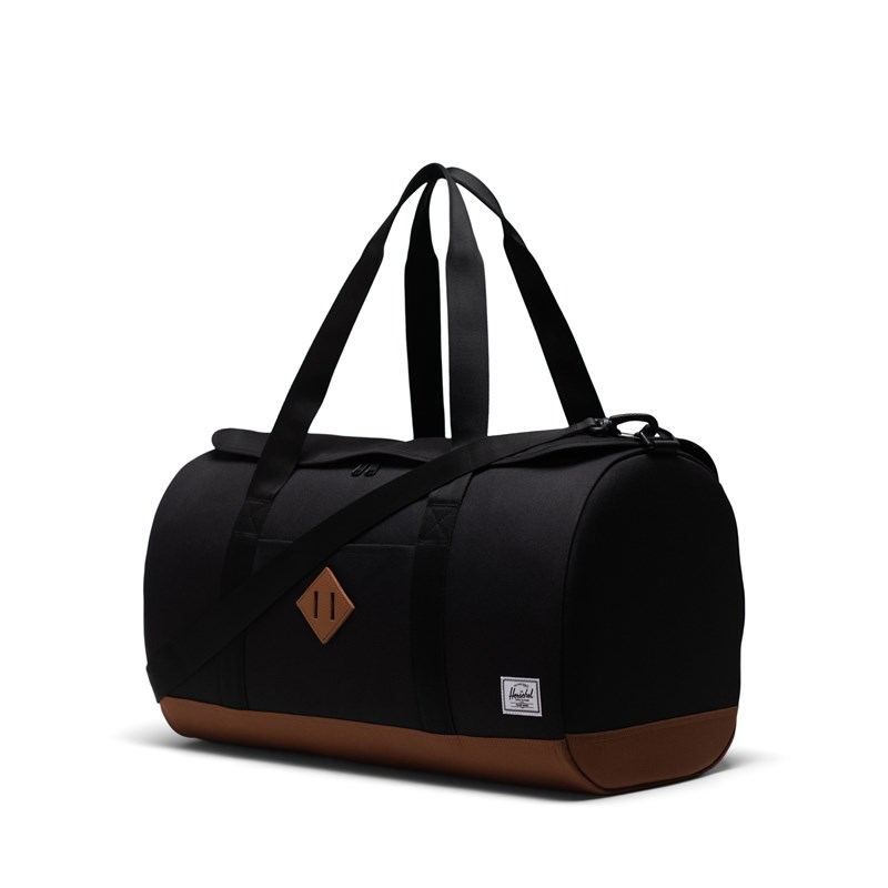 Herschel Duffelbag Heritage Svart/Brun 3