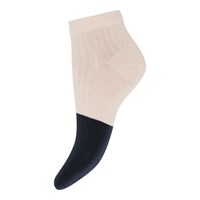 Conmé Strumpor Sneaker Block Beige/blå 37-39