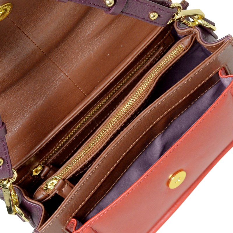 Belsac Crossbody Nede Röd/Röd 5