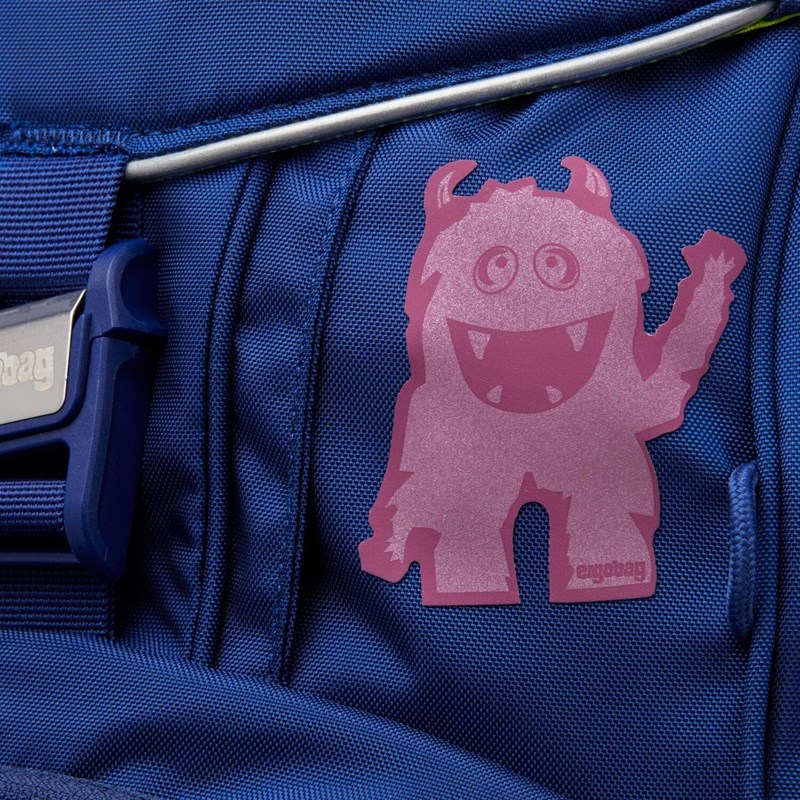 Ergobag Refleks Klistermärken Lila 3