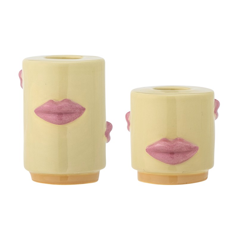 Bloomingville Ljusstake Sassy  Gul 1